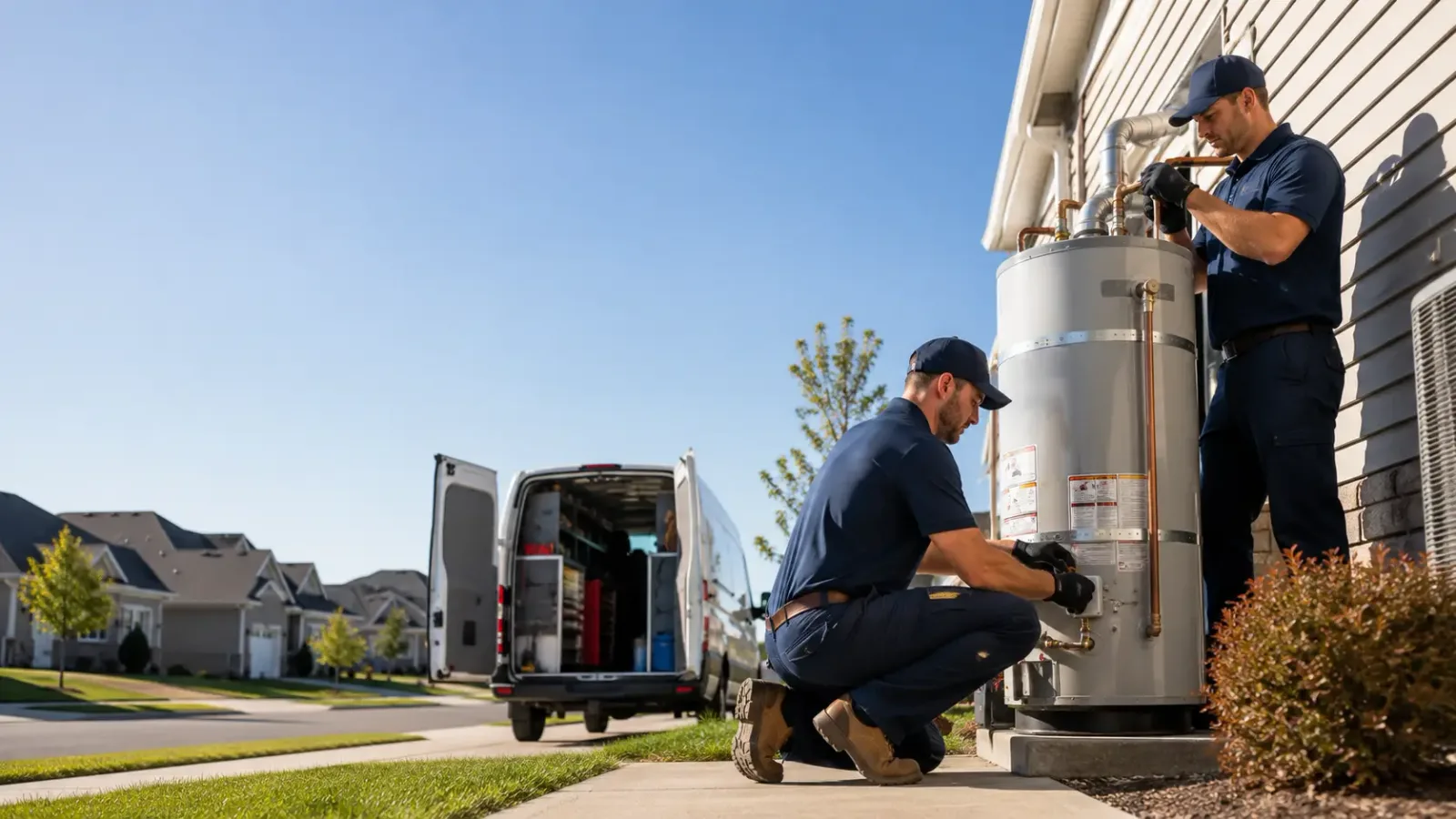 Water Heater Installation in March Air Reserve Base, CA